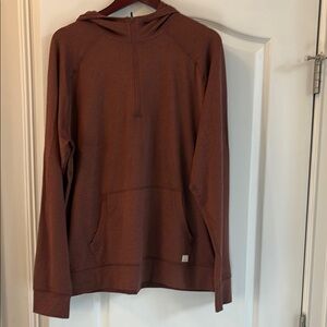 Vuori Men's Brown Hoodie
